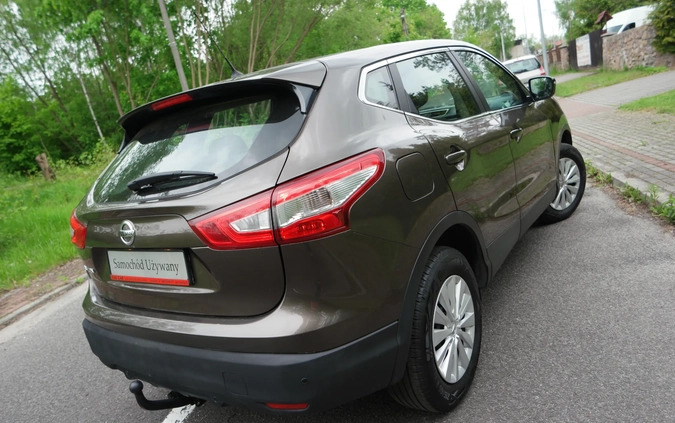 Nissan Qashqai cena 59900 przebieg: 83900, rok produkcji 2017 z Trzebinia małe 631